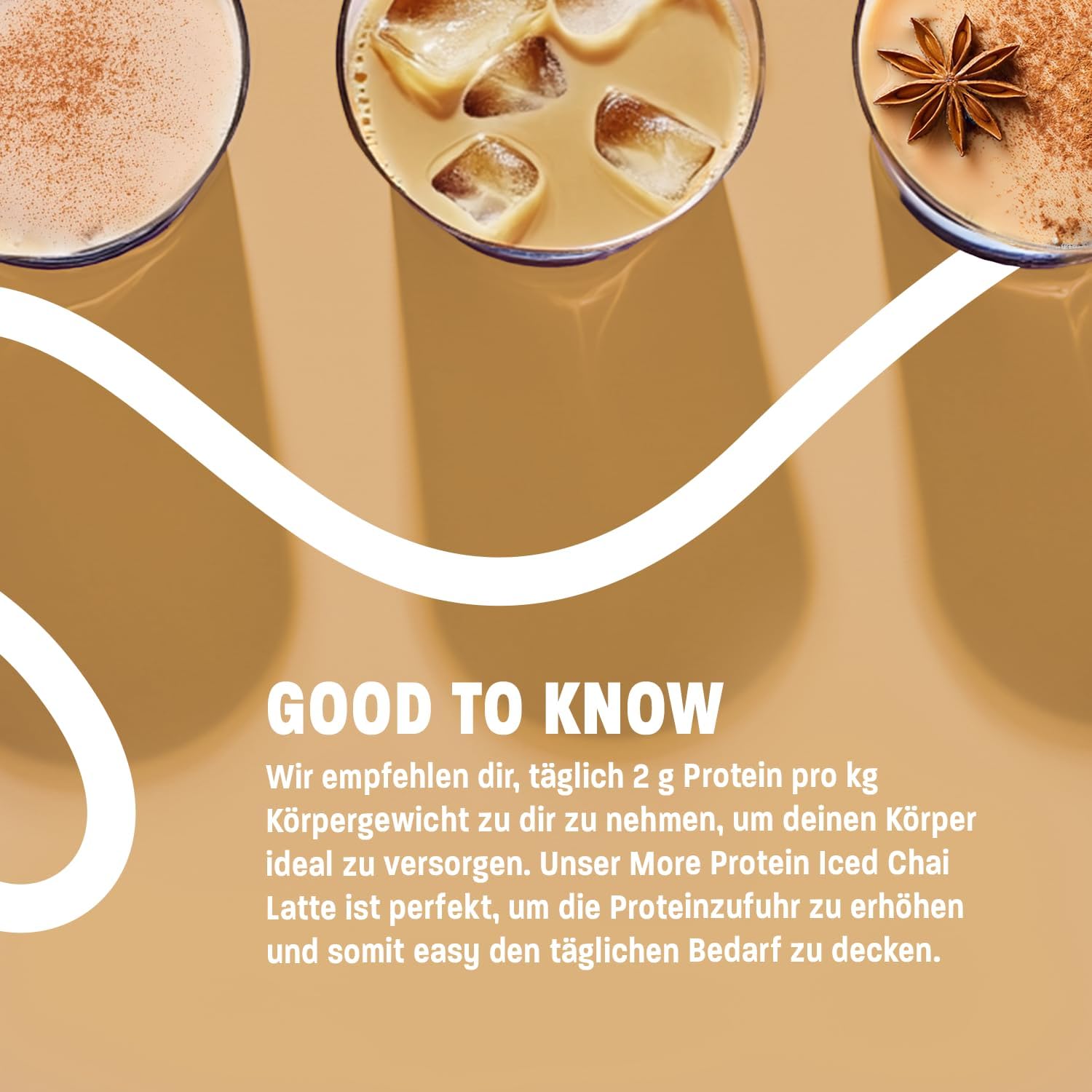 MORE Protein Iced Coffee Dark Chocolate Cookie Crumble verschiedene So