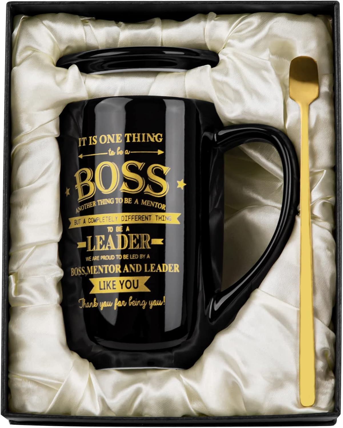 Tasse rosa Marmor mit Deckel Loeffel Geschenkbox Muttertag