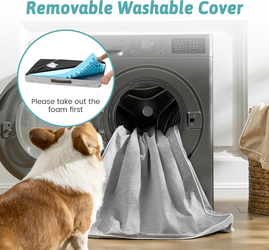 COZY KISS Hundebett 61x41x7,5cm kuehlend orthopaedisch und rutschfest