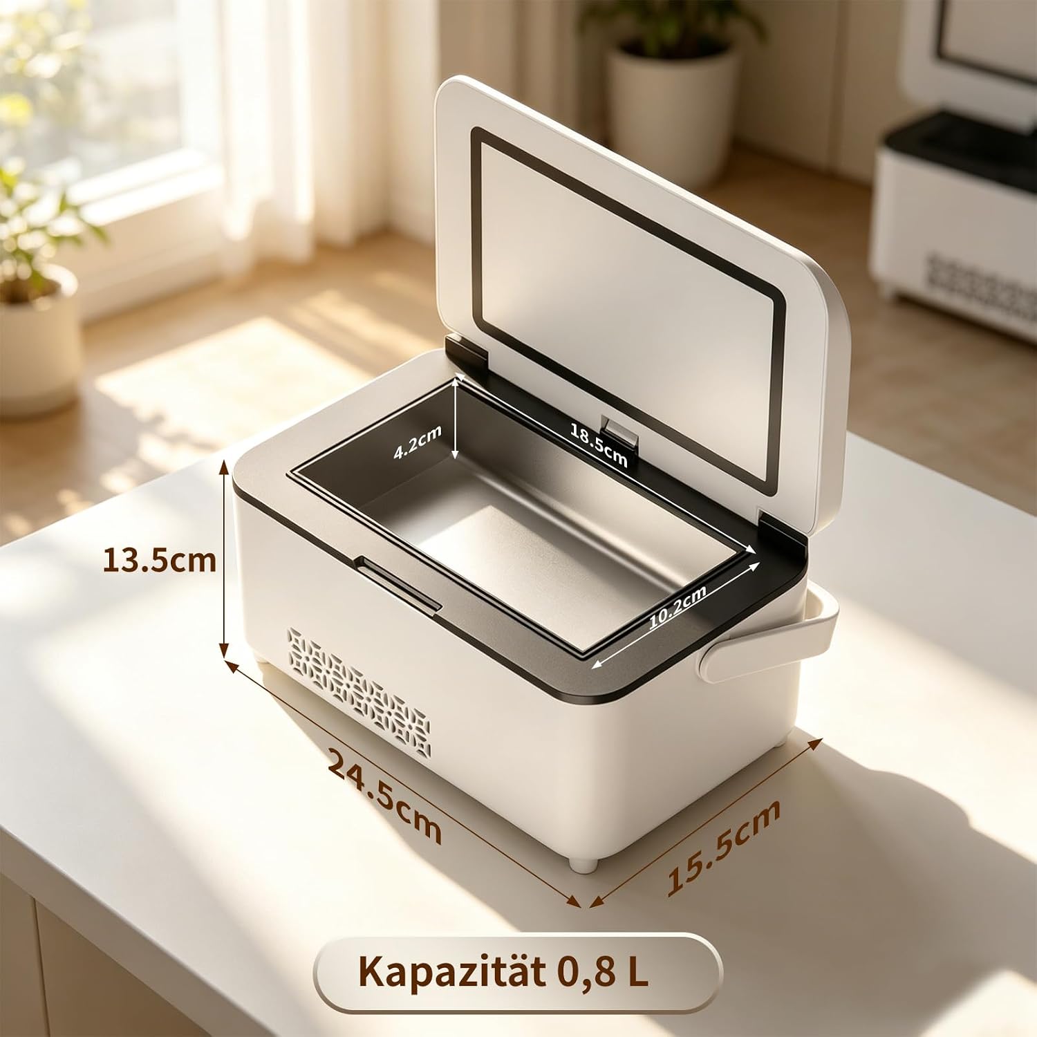 Insulin Kuehlbox elektrisch °C mit LCD Temperaturanzeige 13600mAh Akku