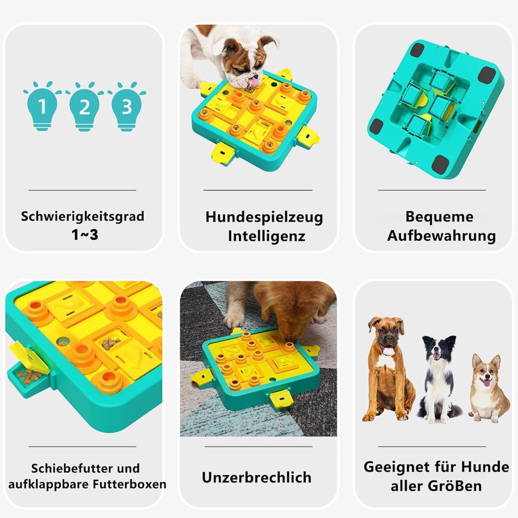Intelligenzspielzeug fuer Hunde Groesse S‑M‑L Stufe 2 (mittel)