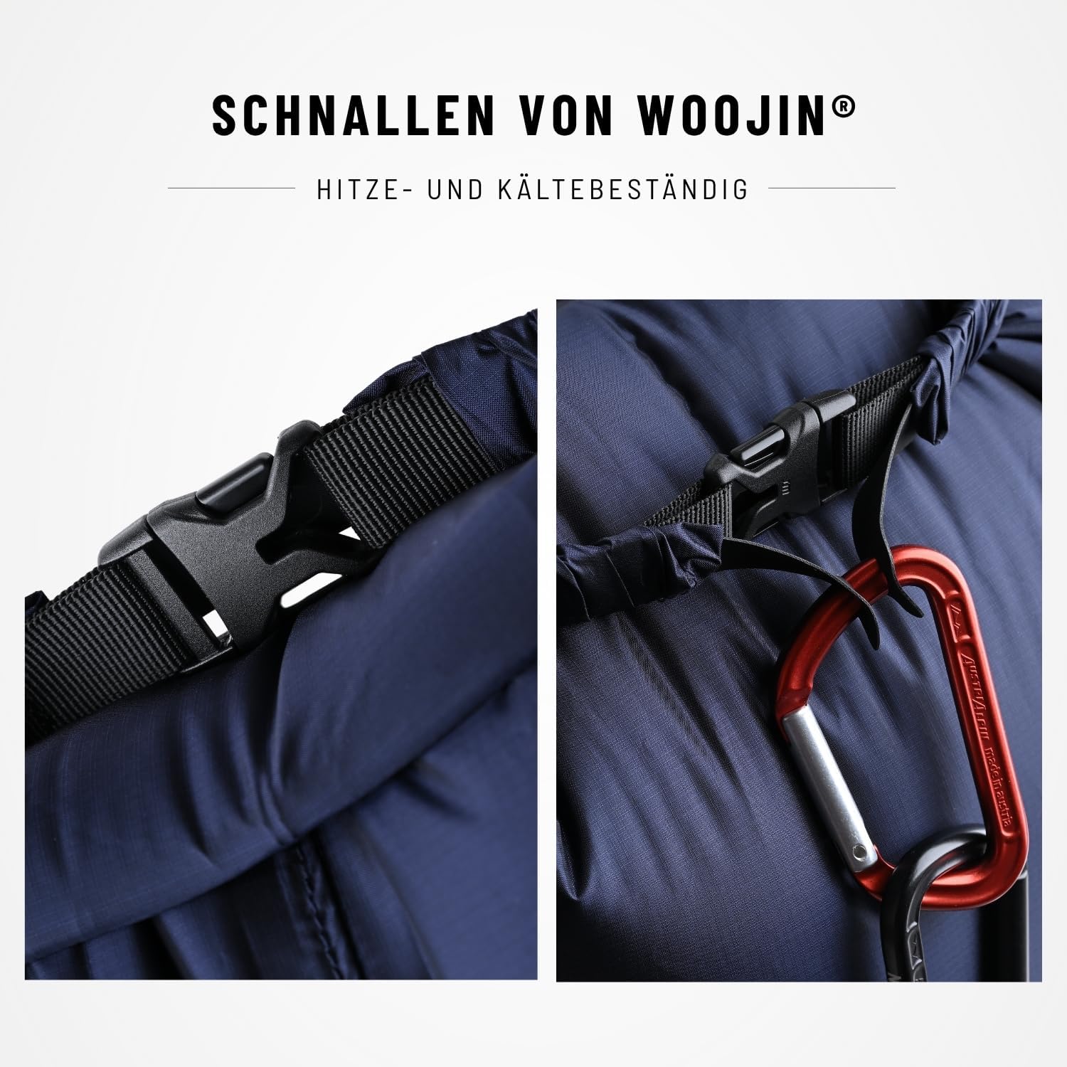NORDKAMM Dry Bag // wasserdichter Packsack ROBIC® Nylon 10000 mm