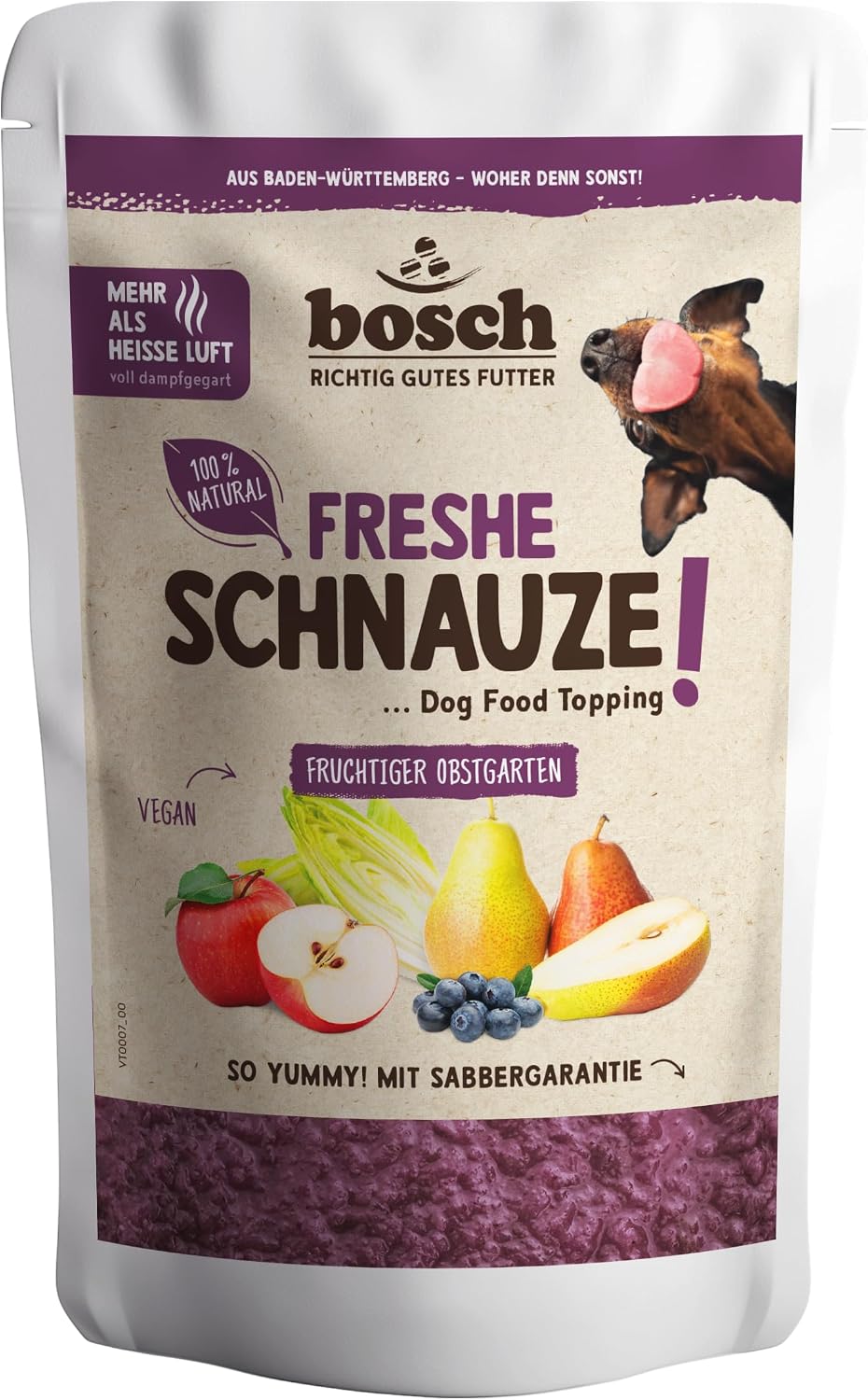 Bosch Freshe Schnauze Topping Kuerbis Karotte Suesskartoffel Linsen vers