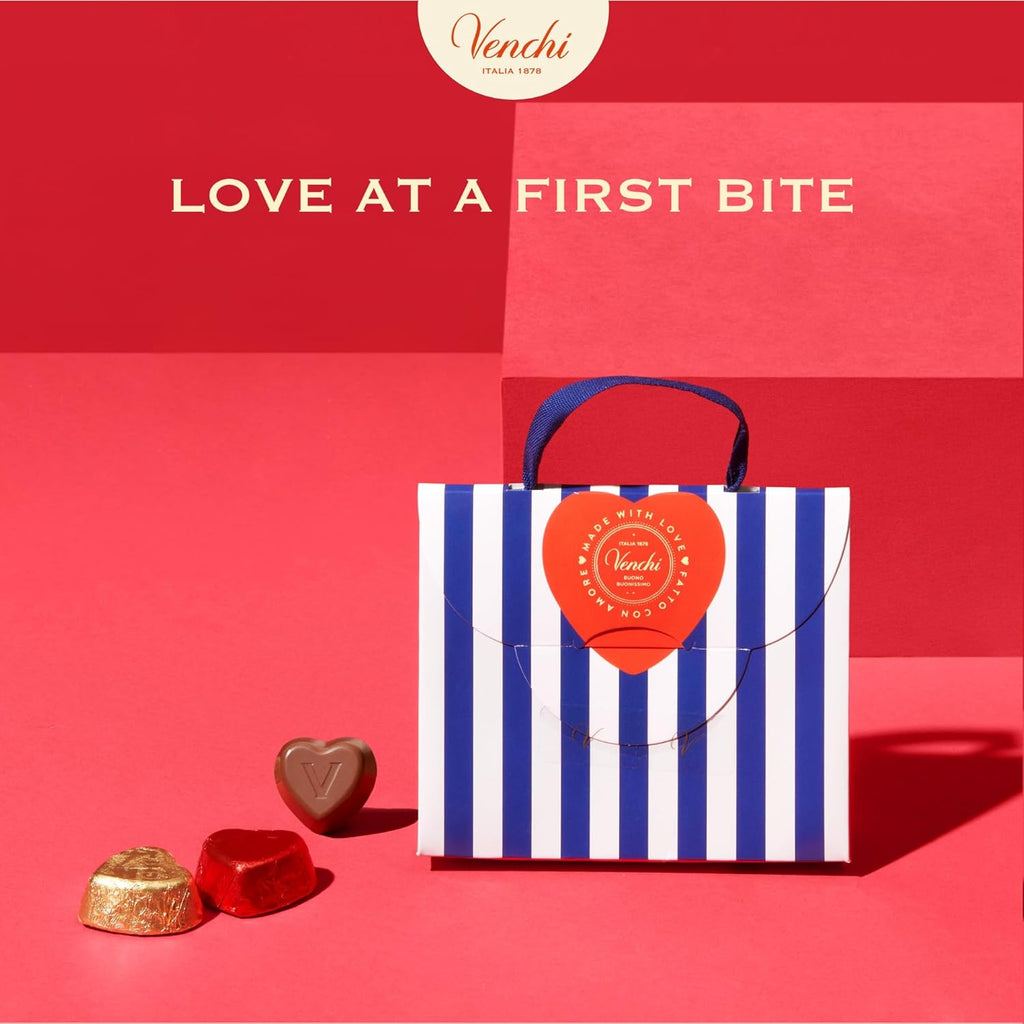 Venchi Mini Taeschchen Pralinen glutenfrei Valentinstag Geschenk