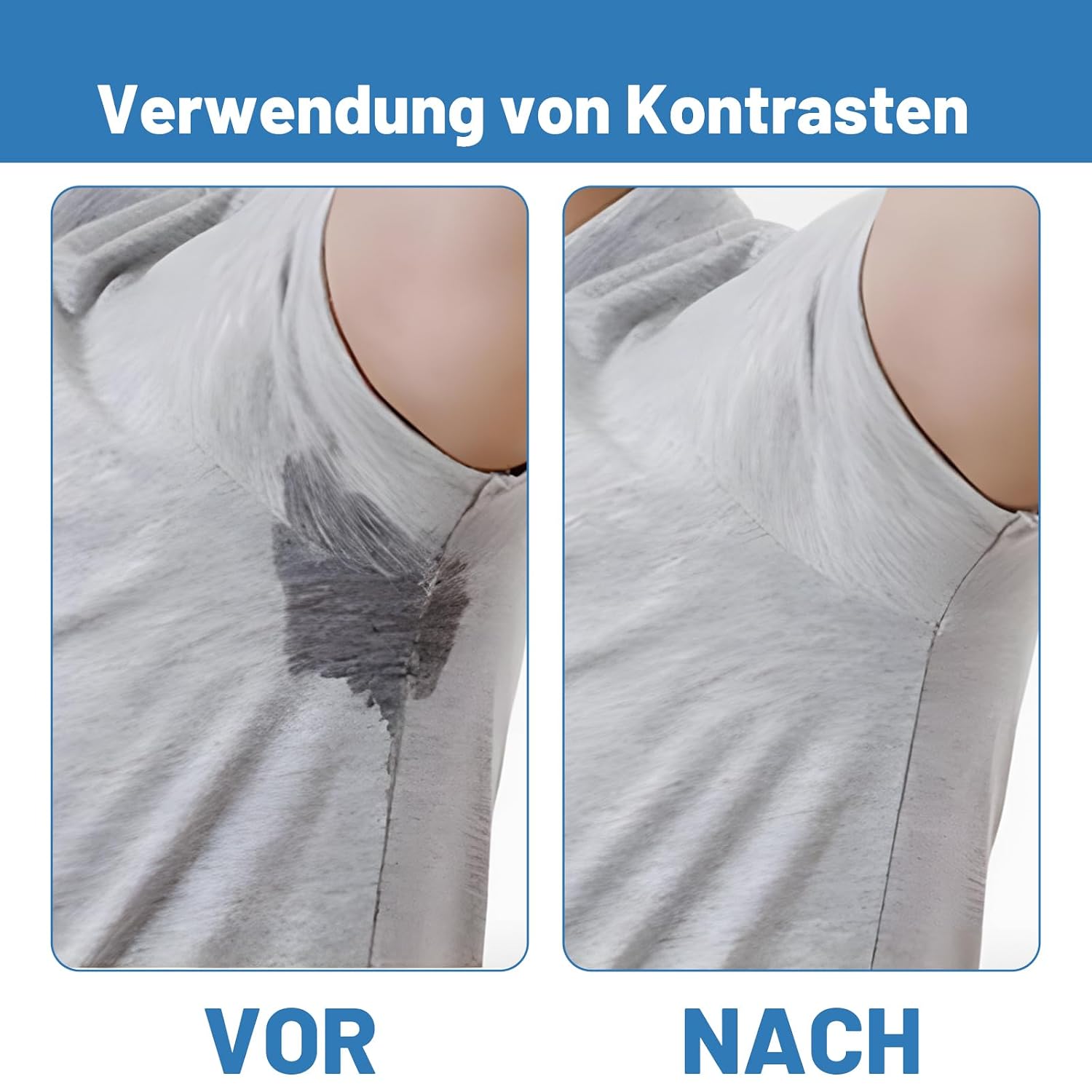 40 Stueck Achselpads Schweisspads fuer Damen und Herren - Schutz gegen Schweiss