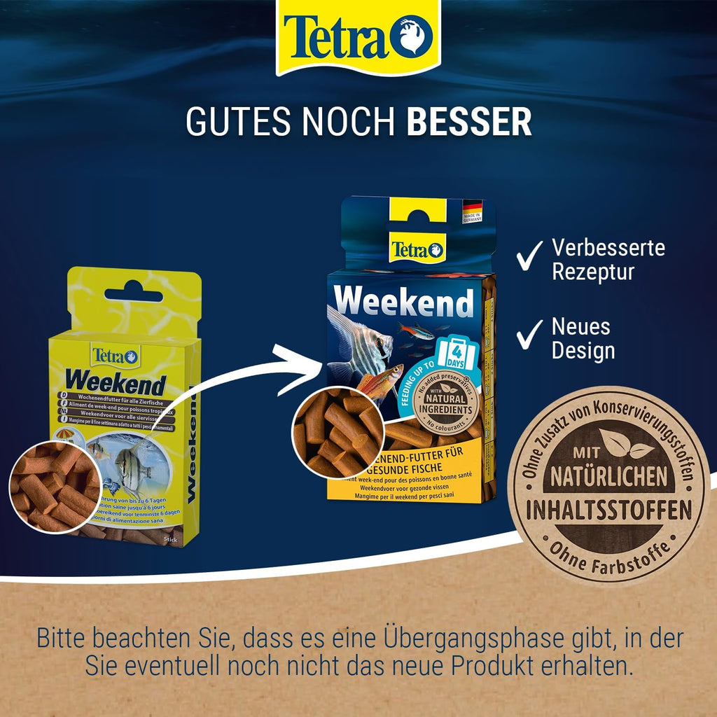 TetraMin Weekend Futtersticks Wochenendfutter fuer Zierfische