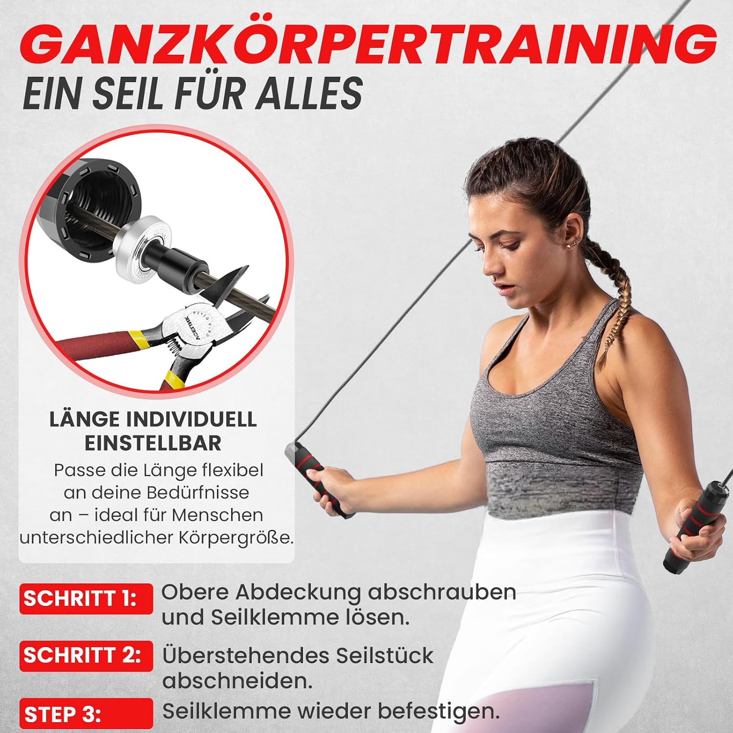 FunFlex Bauchroller Bauchmuskeltrainer Set fuer Zuhause Ganzkoerpertraining
