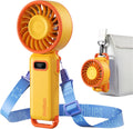 Diveblues Handventilator 4-in-1 faltbar 180° Akku 100 Stufen starker Luftstrom