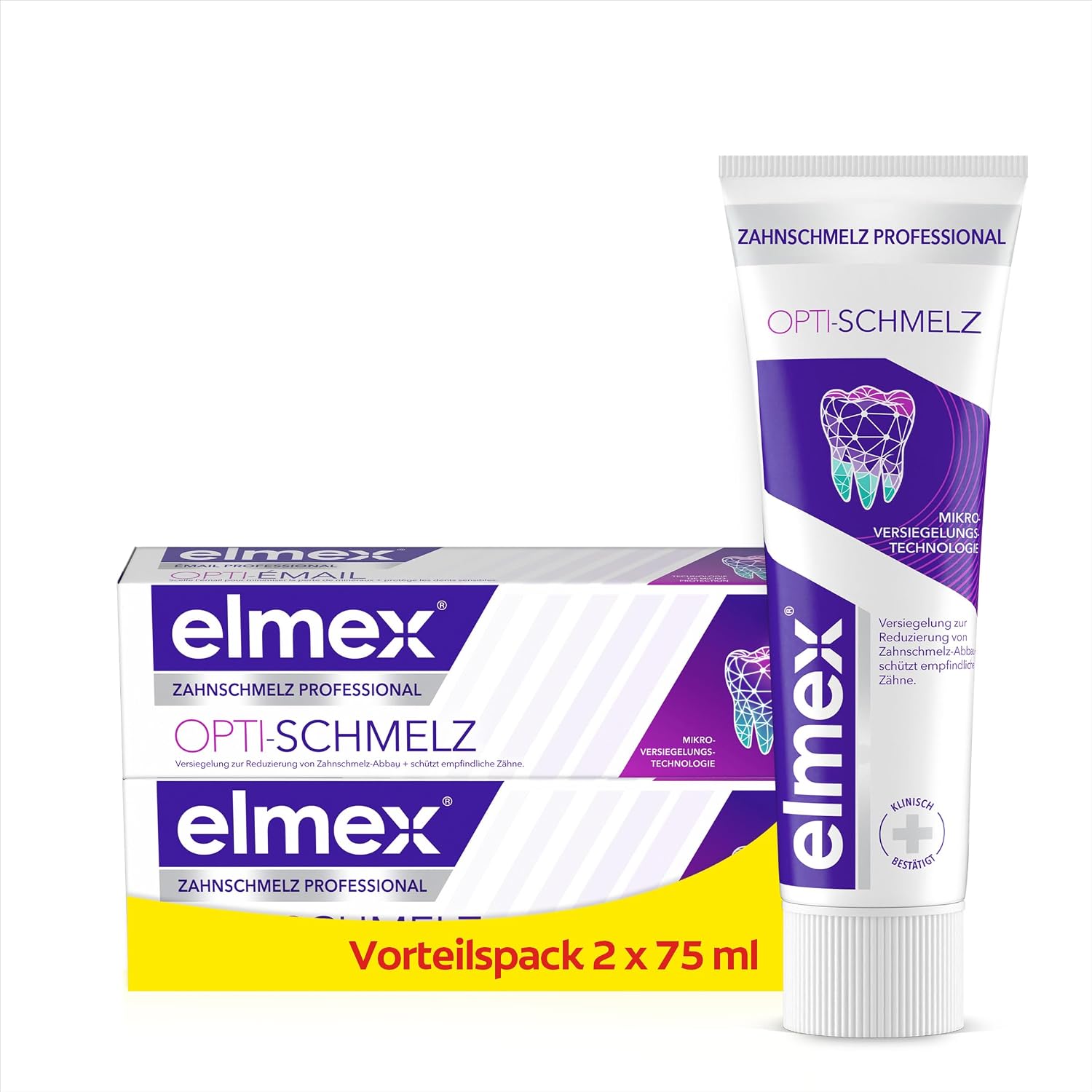 Elmex Opti-Schmelz Professional Zahnpasta Fluorid Schutz