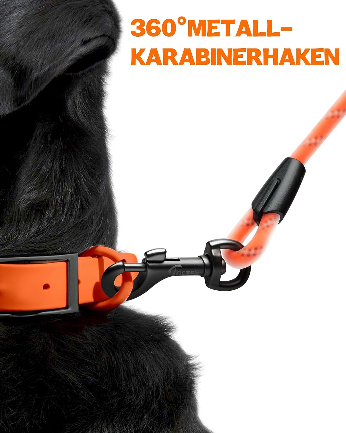 Toozey Schleppleine Hund 5m-20m wasserdicht reflektierend Trainingsleine