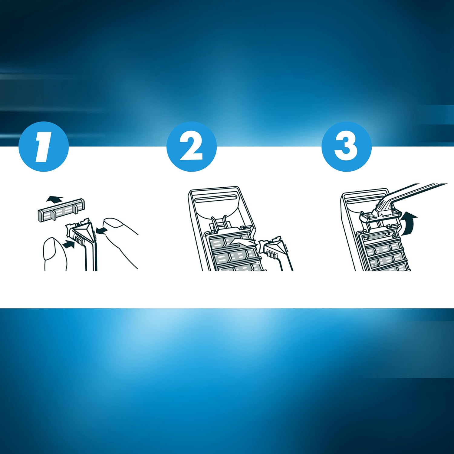 Gillette Sensor Excel Rasierklingen Herren 10 Stueck Ersatzklingen
