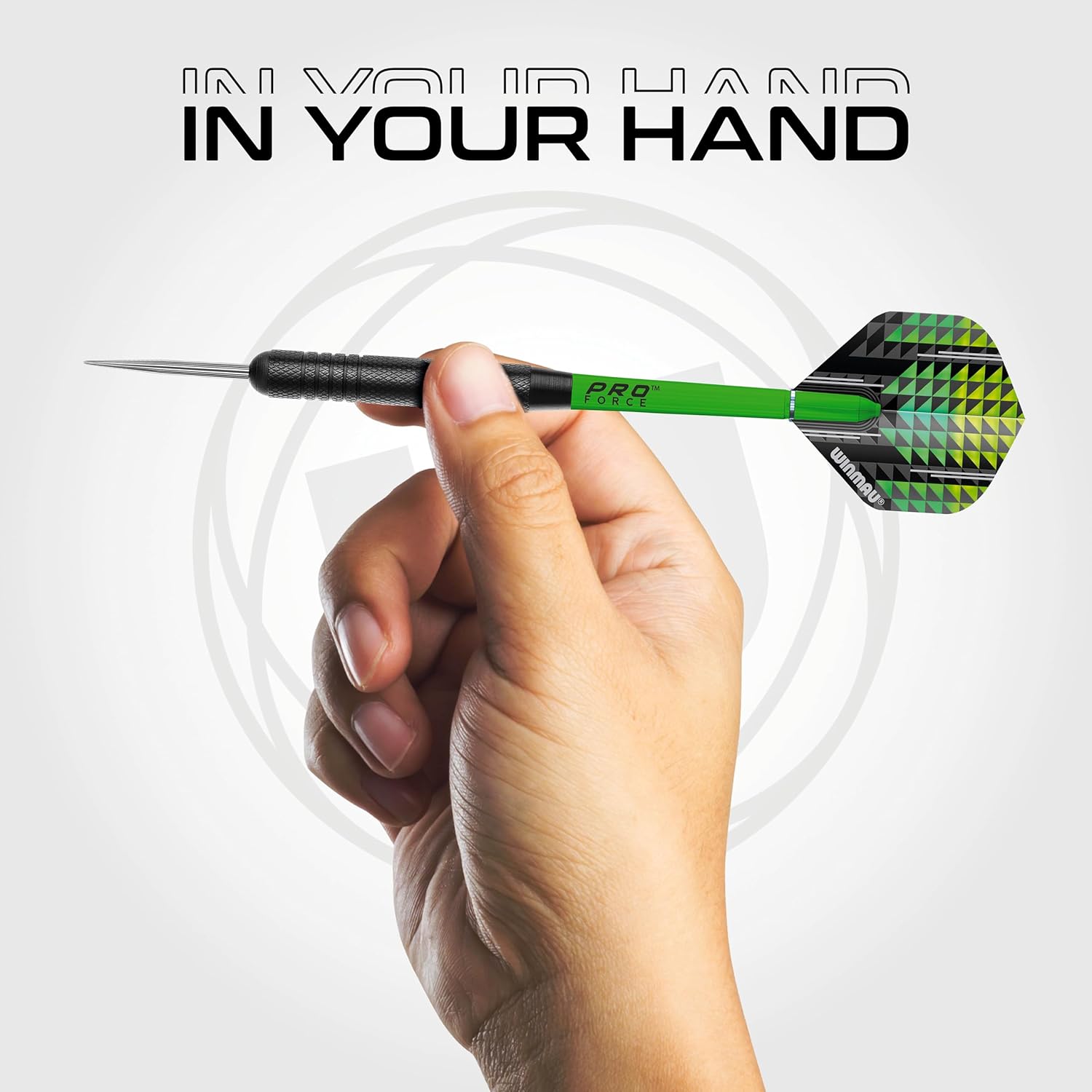 Winmau Cadet Twinset Steeldarts 19 g Set mit Flights und Schaeften