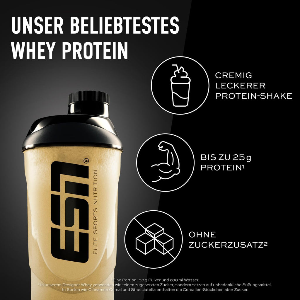 ESN Designer Whey Protein Pulver Cinnamon Cereal verschiedene Sorten