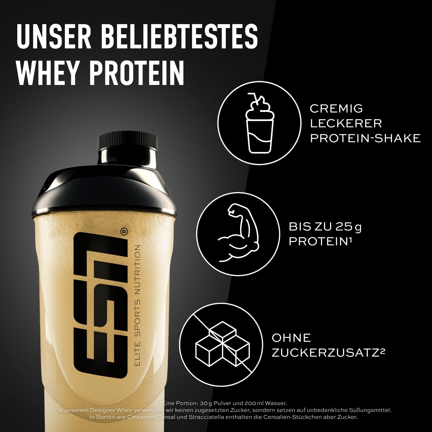 ESN Designer Whey Protein Pulver Cinnamon Cereal verschiedene Sorten