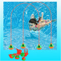 2x Tauchringe Kinder 2,5m Pool Spielzeug Tauchspiel Wasserspielzeug ab 5 Jahren
