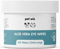 Pet Wiz Aloe Vera Augenwischtuecher fuer Hunde und Katzen Groesse XL 1 Dose