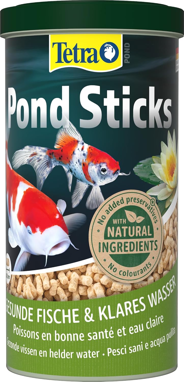 Tetra Pond Sticks Teichfutter fuer alle Teichfische Eimer