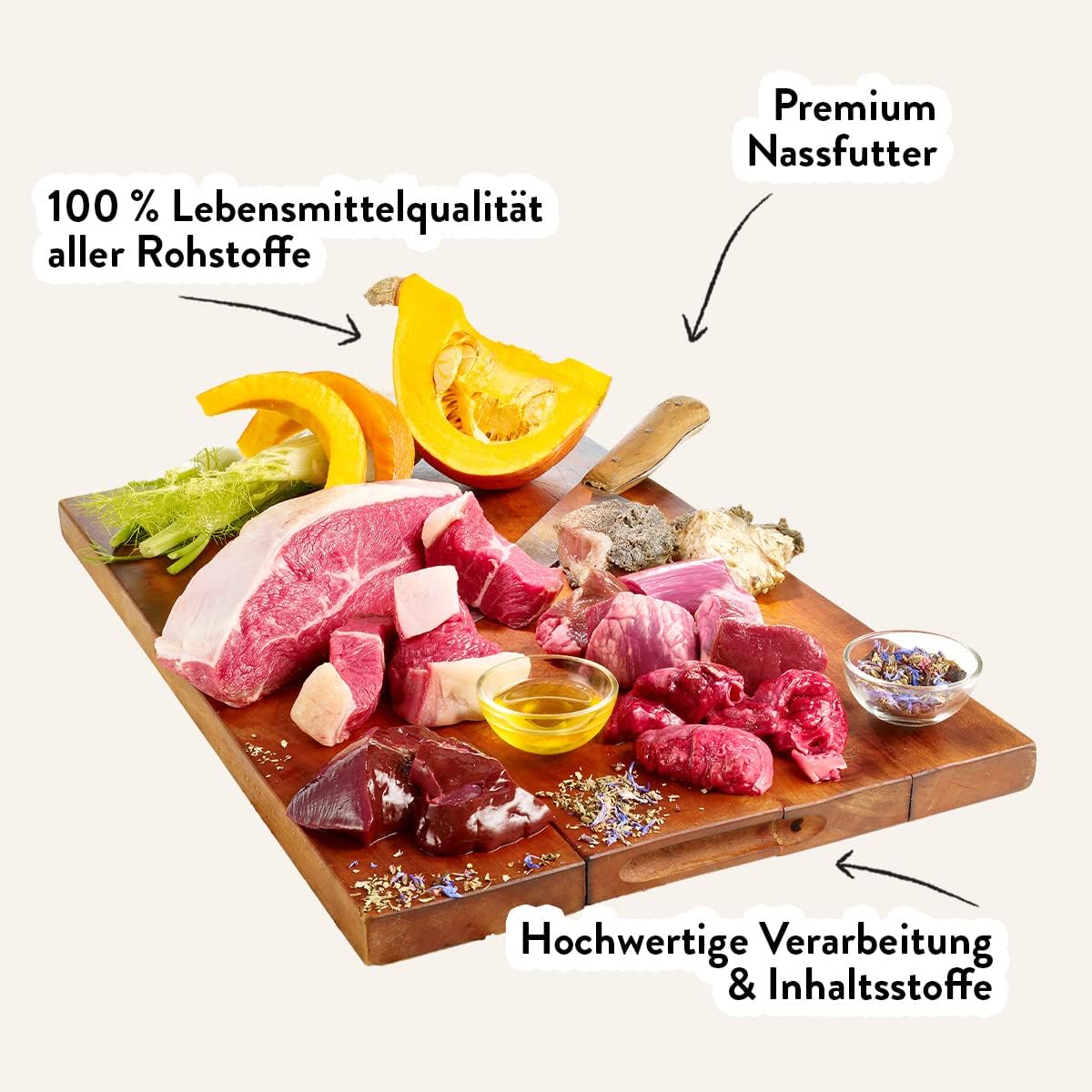 Dogs’n Tiger Adult Nassfutter Huhn 67% Fleisch 6x400g Mahlzeit versch