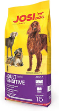 JosiDog Adult Sensitive Hundefutter 15 kg Trockenfutter empfindlich Geflügelprot