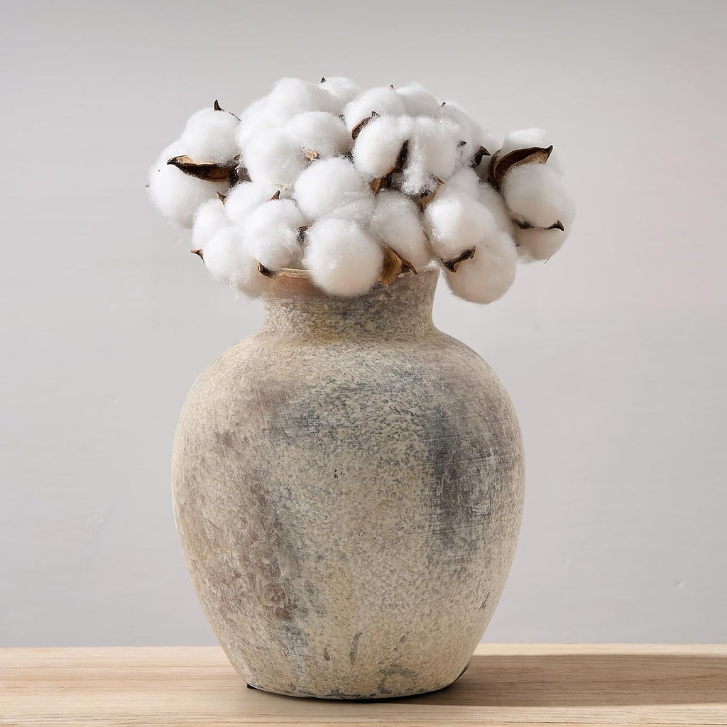 Keramik-Blumenvase 15,2 cm Bohemian Stil rustikal Heimdekoration