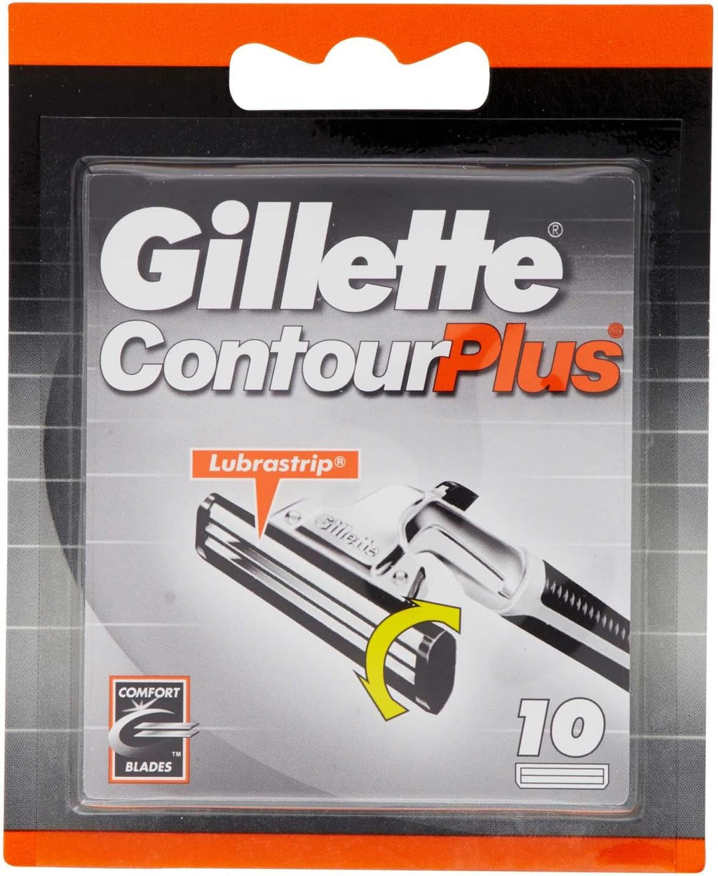 Gillette Contour Plus Rasierklingen 10 Stueck Ersatzklingen Herren