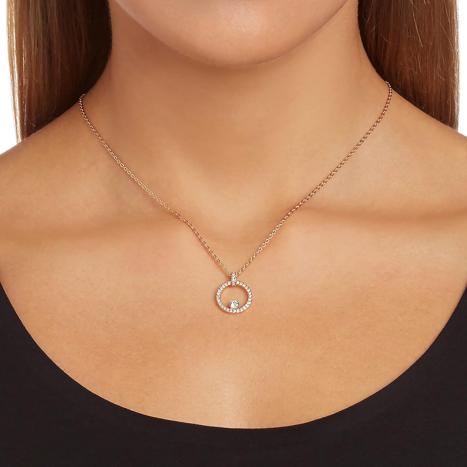 Swarovski Constella Anhaenger mit Kette Damen Schmuck 925er Silber
