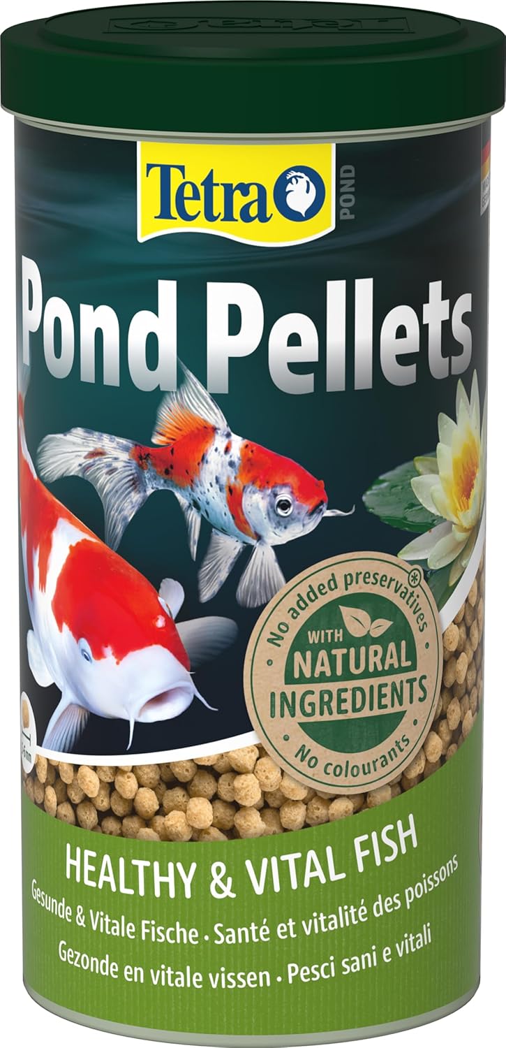 Tetra Pond Pellets Mini Fischfutter fuer kleine und junge Teichfische