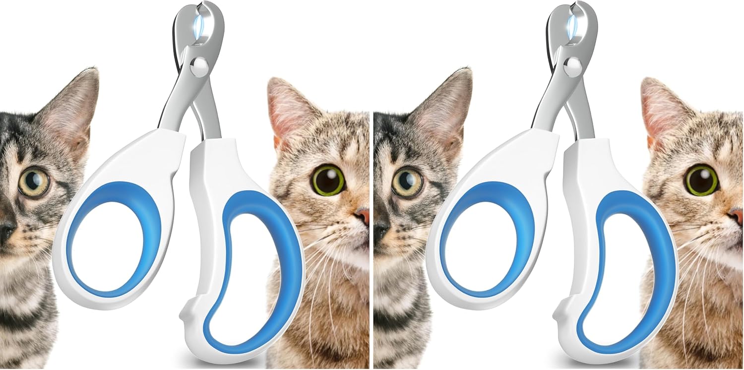Krallenschere fuer Katzen 1-2 Stueck sichere Nagelschere verschiedene Groessen
