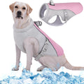 Kuoser Kuehlweste Hund verstellbar reflektierend 48cm-110cm Sommer Outdoor