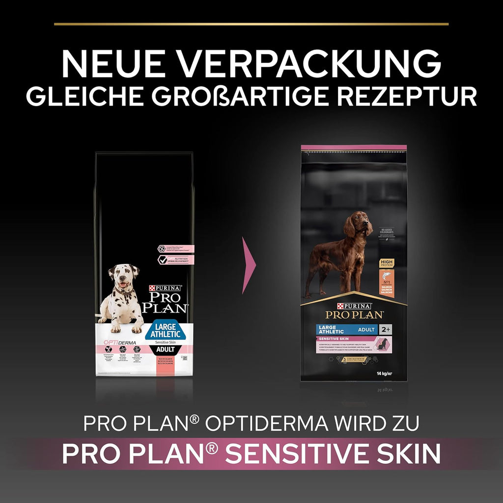 Pro Plan Large Athletic Adult Sensitive Skin Trockenfutter Lachs 14 kg