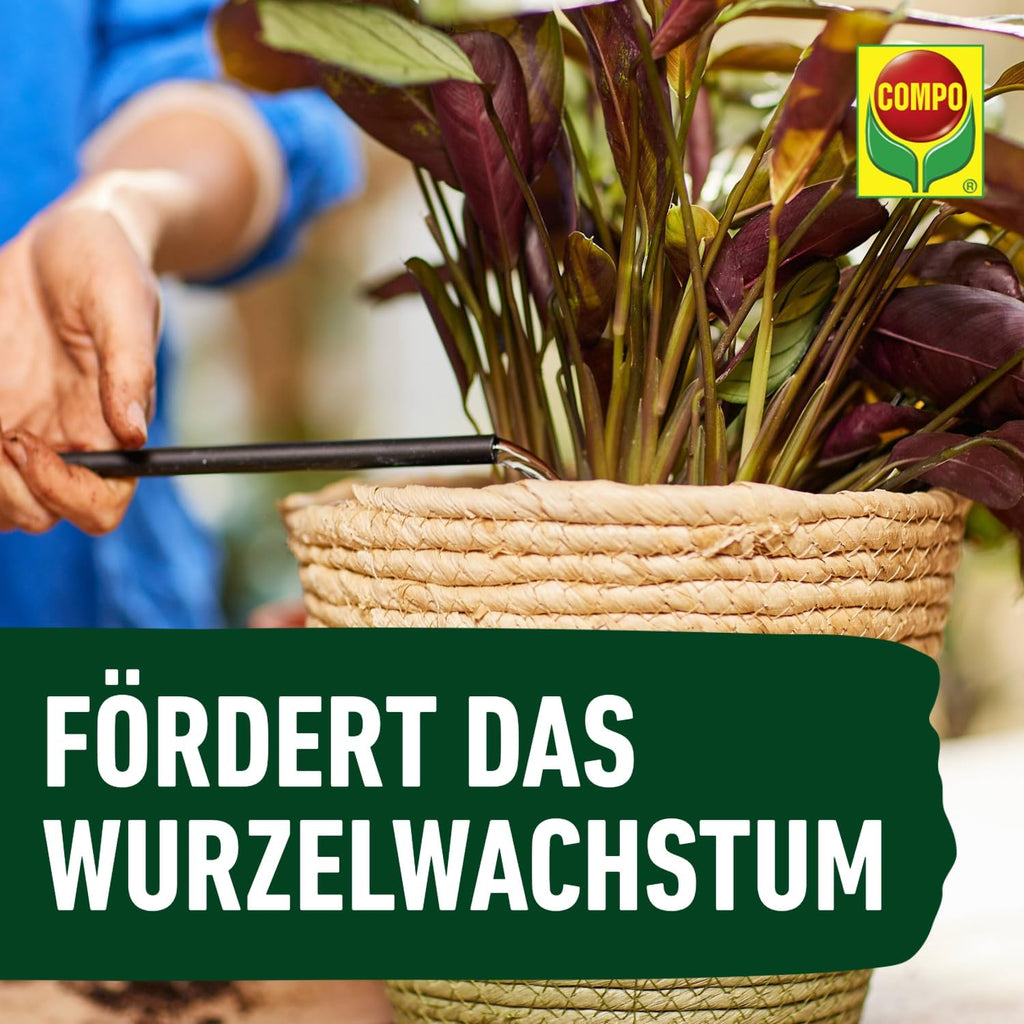 COMPO Gruenpflanzenduenger Fluessig fuer Zimmer, Balkon, Terrasse