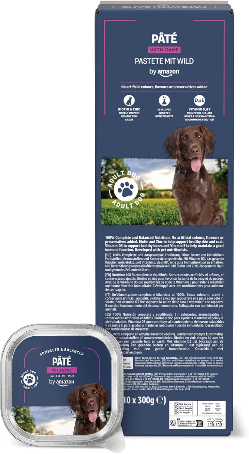 Hundenassfutter Pastete 10er bis 40er Pack verschiedene Sorten