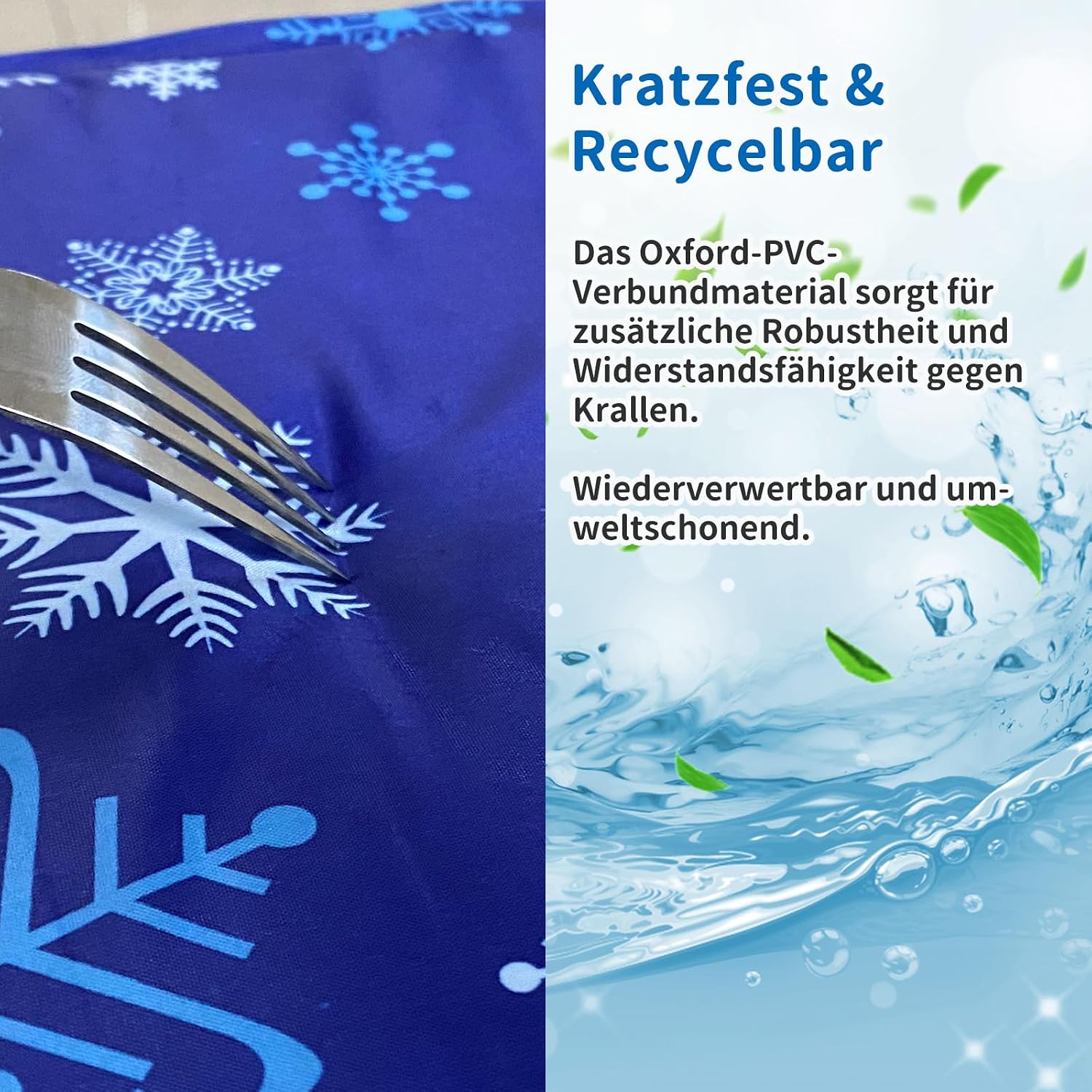 NAMOTEK Kuehlmatte Hund Katze 50cm-80cm selbstkuehlend wasserdicht ungiftig