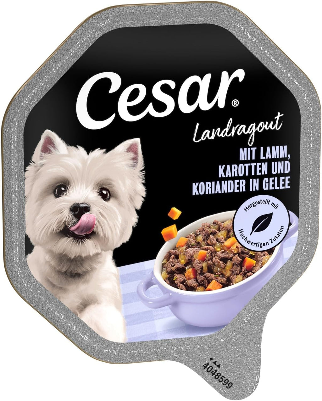 Cesar Hundefutter Nassfutter 24x100g verschiedene Sorten in Sauce