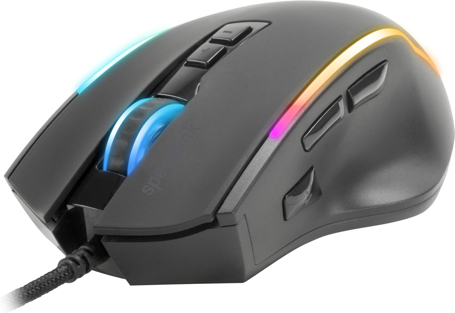 Speedlink Decus NX RGB Gaming Maus kabelgebunden 12800 DPI Weiss