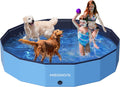 Meowant Hundepool faltbar 220x40 cm PVC extra gross rutschfest 30cm-40cm