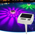 Digitales Solar Poolthermometer schwimmend mit LCD, IP68 wasserdicht, weiss