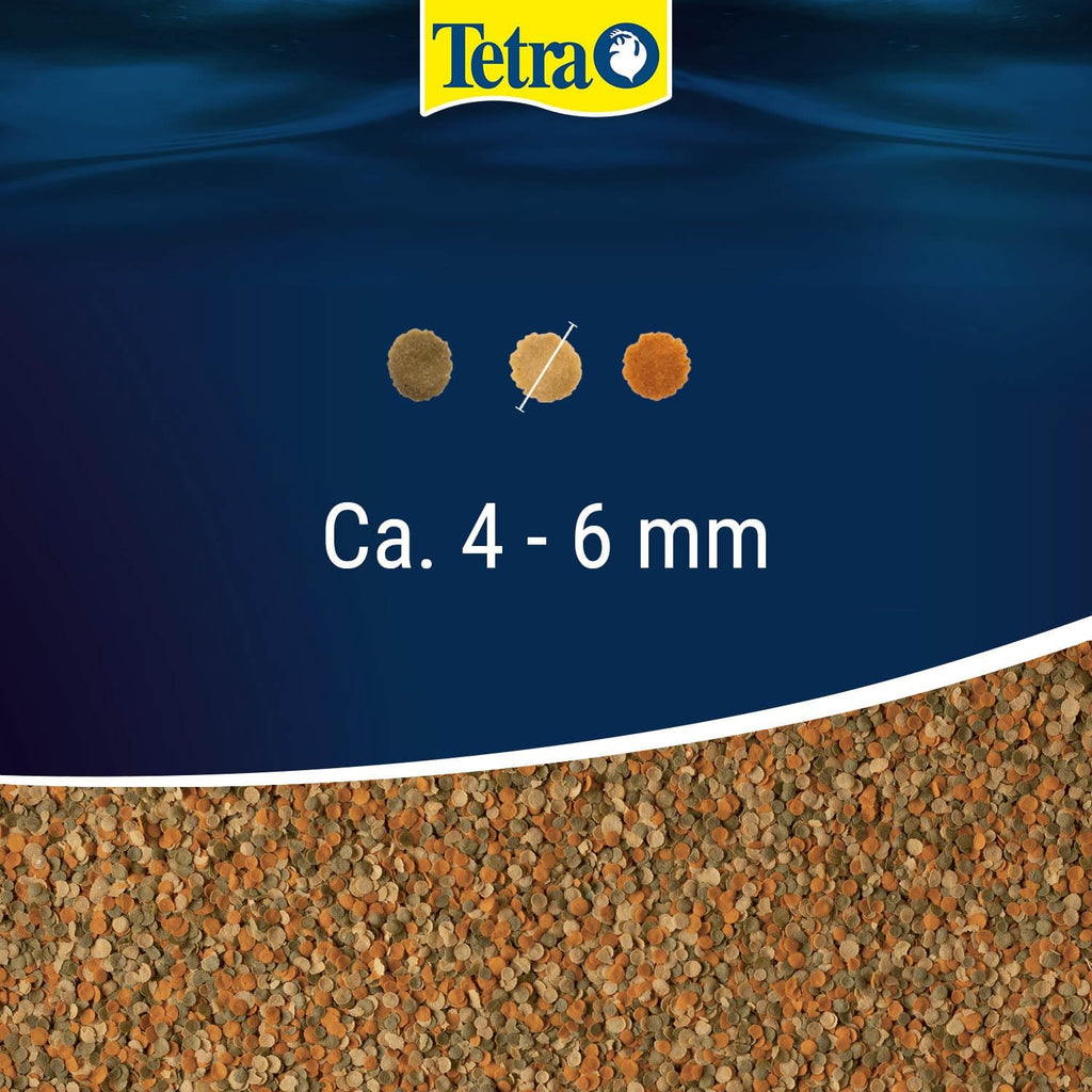 TetraMin Crisps Fischfutter fuer Zierfische mit klarer Wasserformel