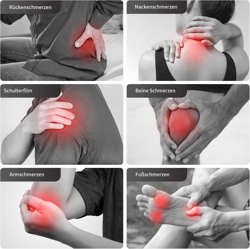 Ikristin Shiatsu Nacken- und Rueckenmassagegeraet 3D mit Waerme