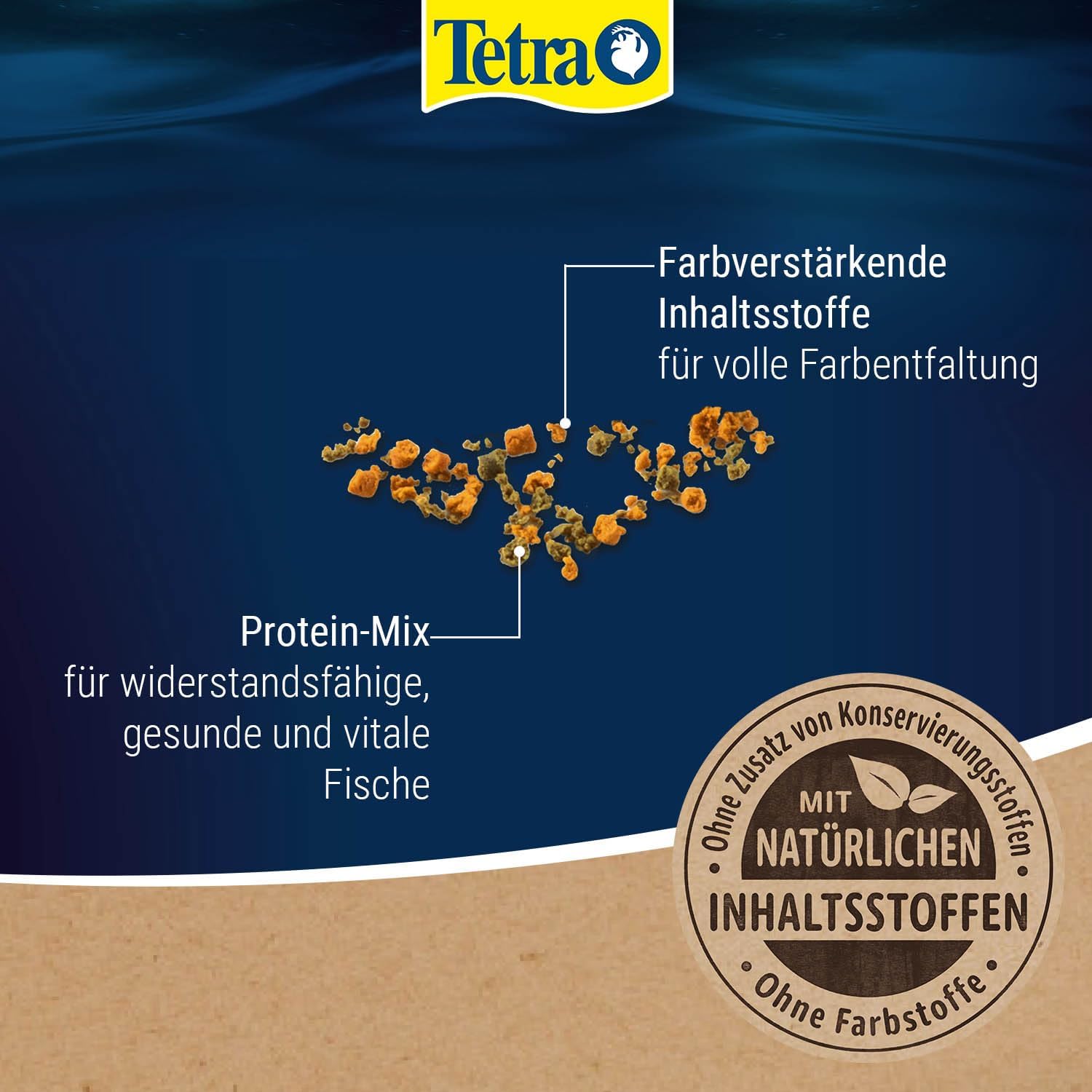 Tetra Rubin Granules Fischfutter 250 ml Granulat Farbverstaerker