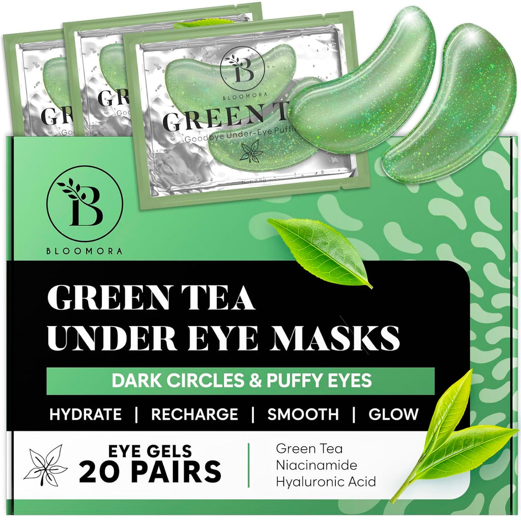Augenpads 20 Paare mit Niacinamid und Hyaluron - Gel Augen Pads