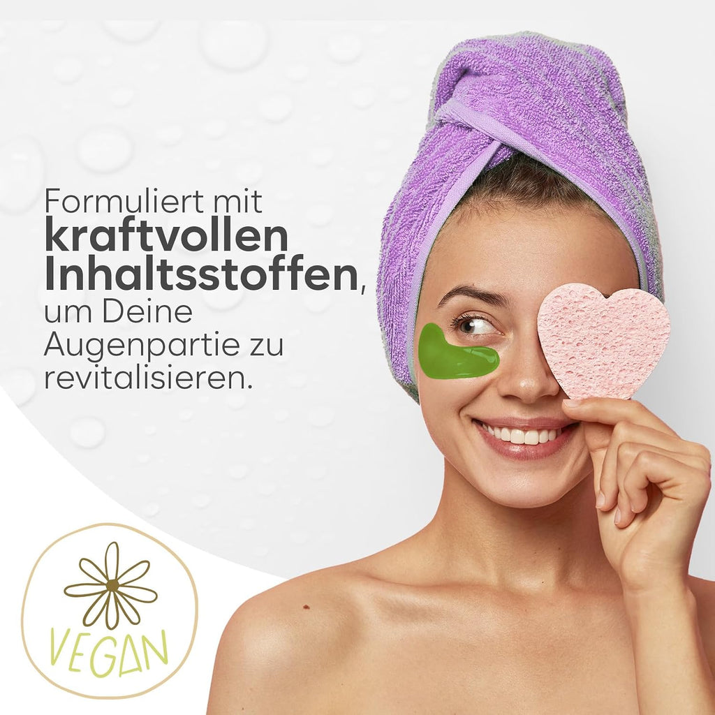 Augenpads 20 Paare mit Niacinamid und Hyaluron - Gel Augen Pads