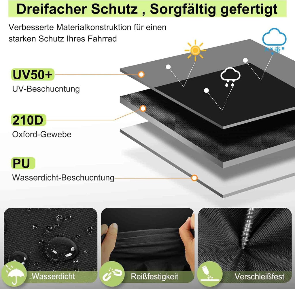 Schutzhuelle fuer Klappstuhl 70x110 cm, wasserdicht, wind- und UV-bestaendig