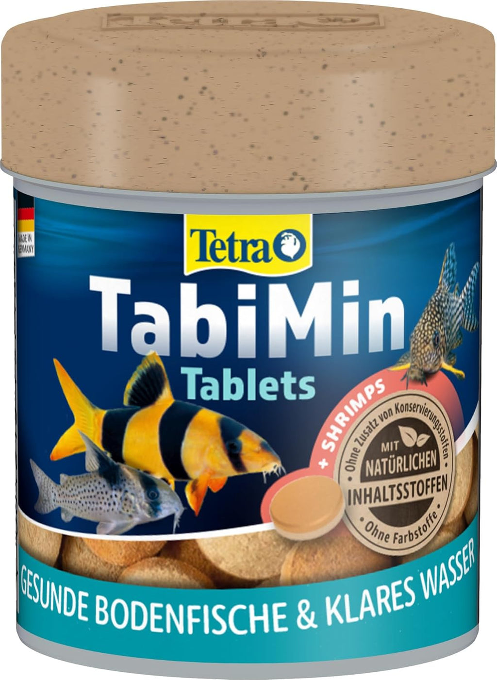 Tetra TabiMin Tabletten Fischfutter fuer Bodenfische Welse Schmerlen