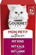 Gourmet Mon Petit Katzenfutter nass 8x6x50g verschiedene Sorten
