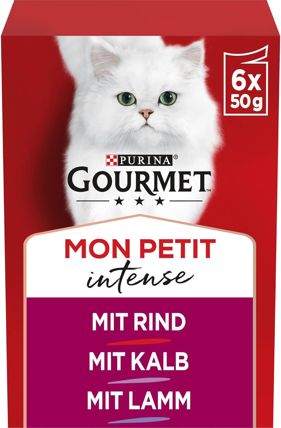 Gourmet Mon Petit Katzenfutter nass 8x6x50g verschiedene Sorten