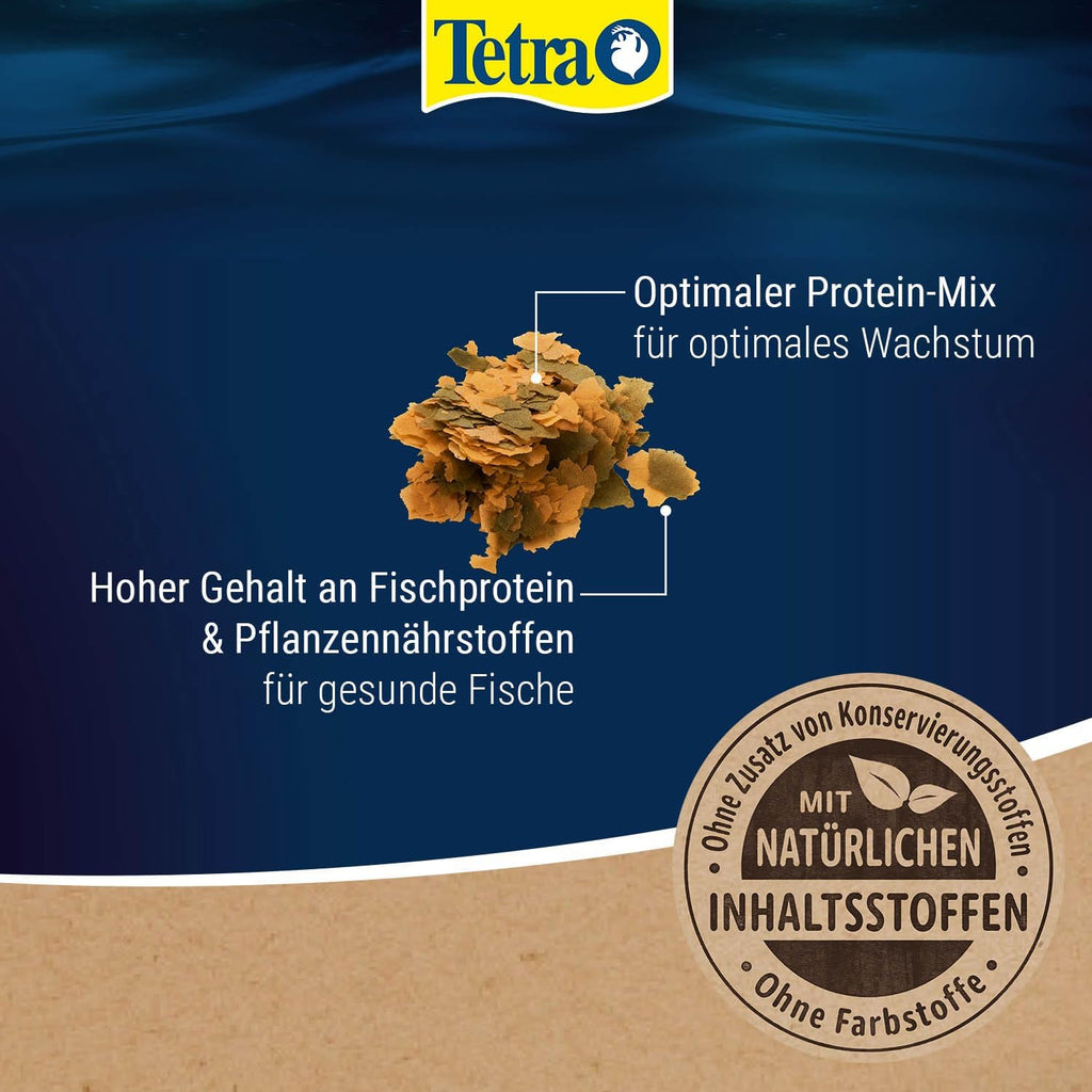 Tetra Cichlid XL Flakes Fischfutter grosse Flocken fuer Cichliden