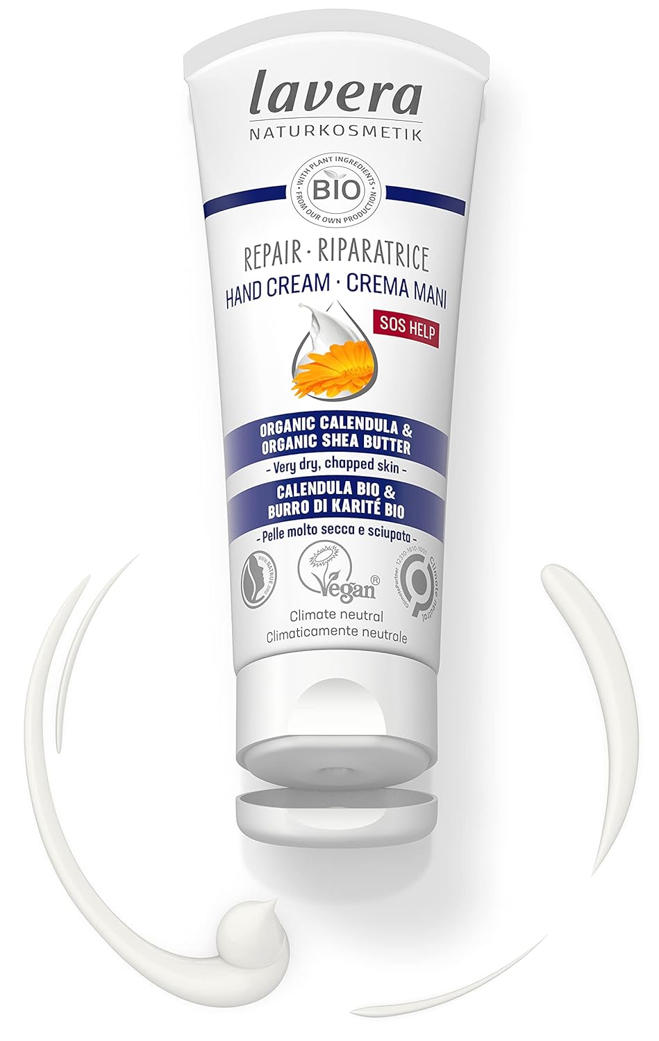 Lavera Repair Handcreme Bio Calendula Sheabutter Vegan