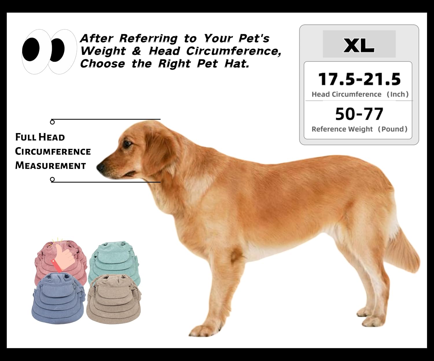 Hund Baseballkappe mit Ohrloechern Rosa M S-XL Sonnenhut fuer Welpen