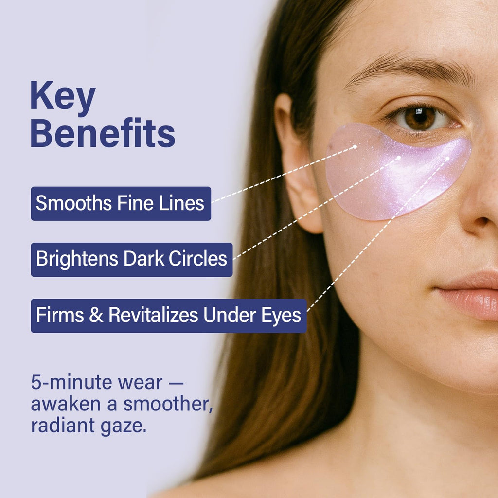 SIRIUS LY Bright Diamond Gaze Augenpflaster 15 Paare gegen Augenringe Schwellung